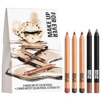 MAKE UP FOR EVER Mini Artist Color Pencil Original & Extreme Long-lasting Lip Liner Set